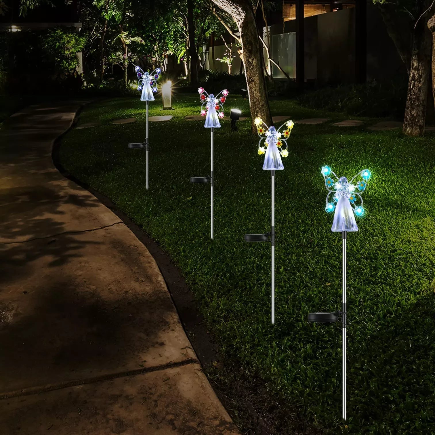 LumiWings Solarbetriebene Schmetterlingslichter – Verzaubernde Außenbereich Gartendekoration