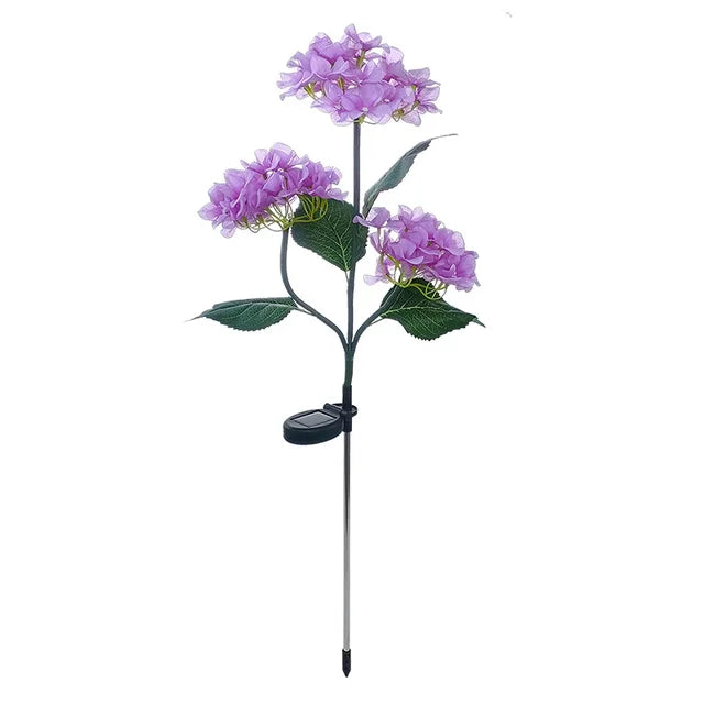 SolarBloom Blomsterhavelampe – Wetterfeste solarbetriebene Lampe