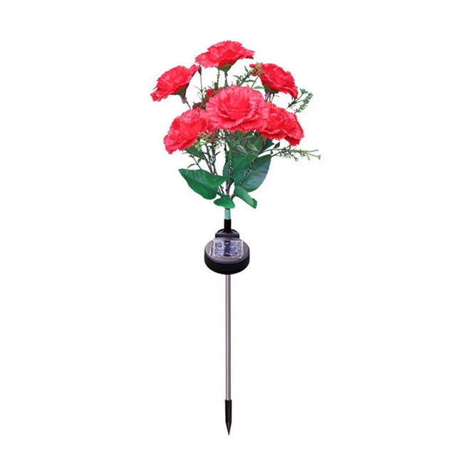 SolarBloom Blomsterhavelampe – Wetterfeste solarbetriebene Lampe