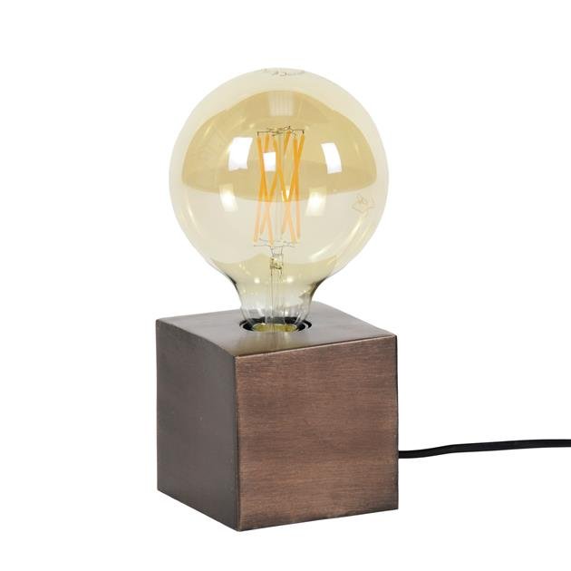 SteelLume – Slanke industrielle Tischlampe für moderne Räume