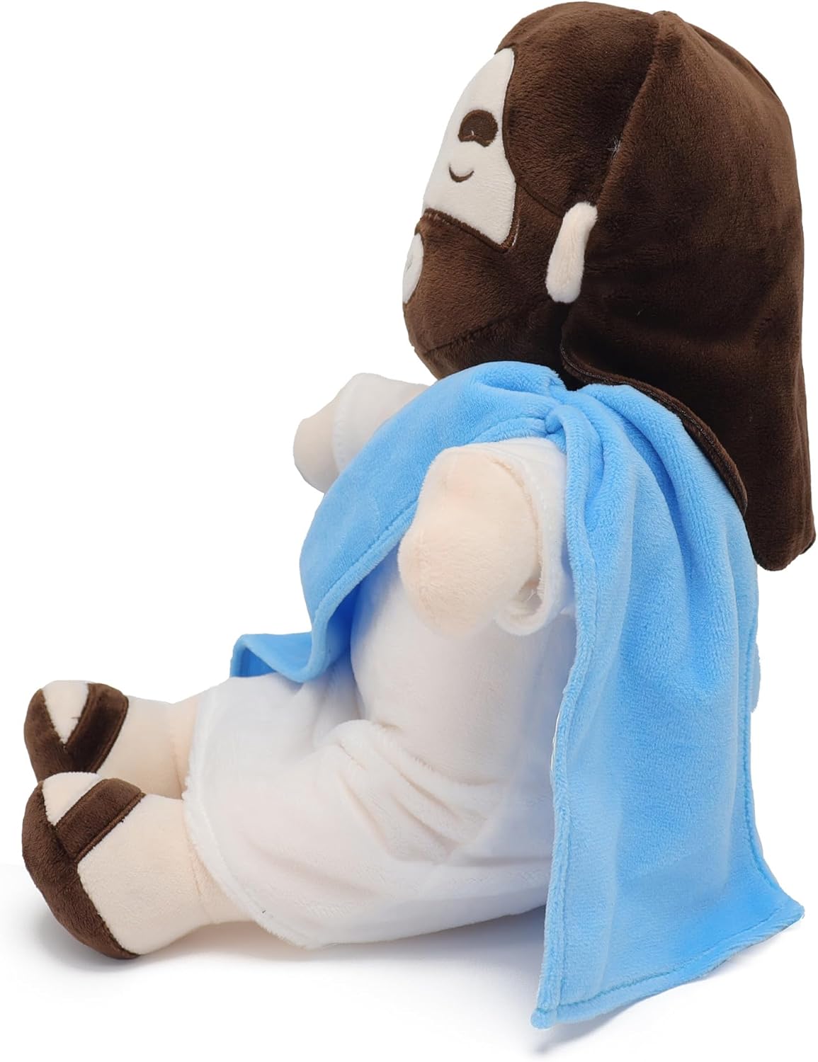 Tröstender Jesus Plüschspielzeug mit Beruhigender Atmung & Geräuschen