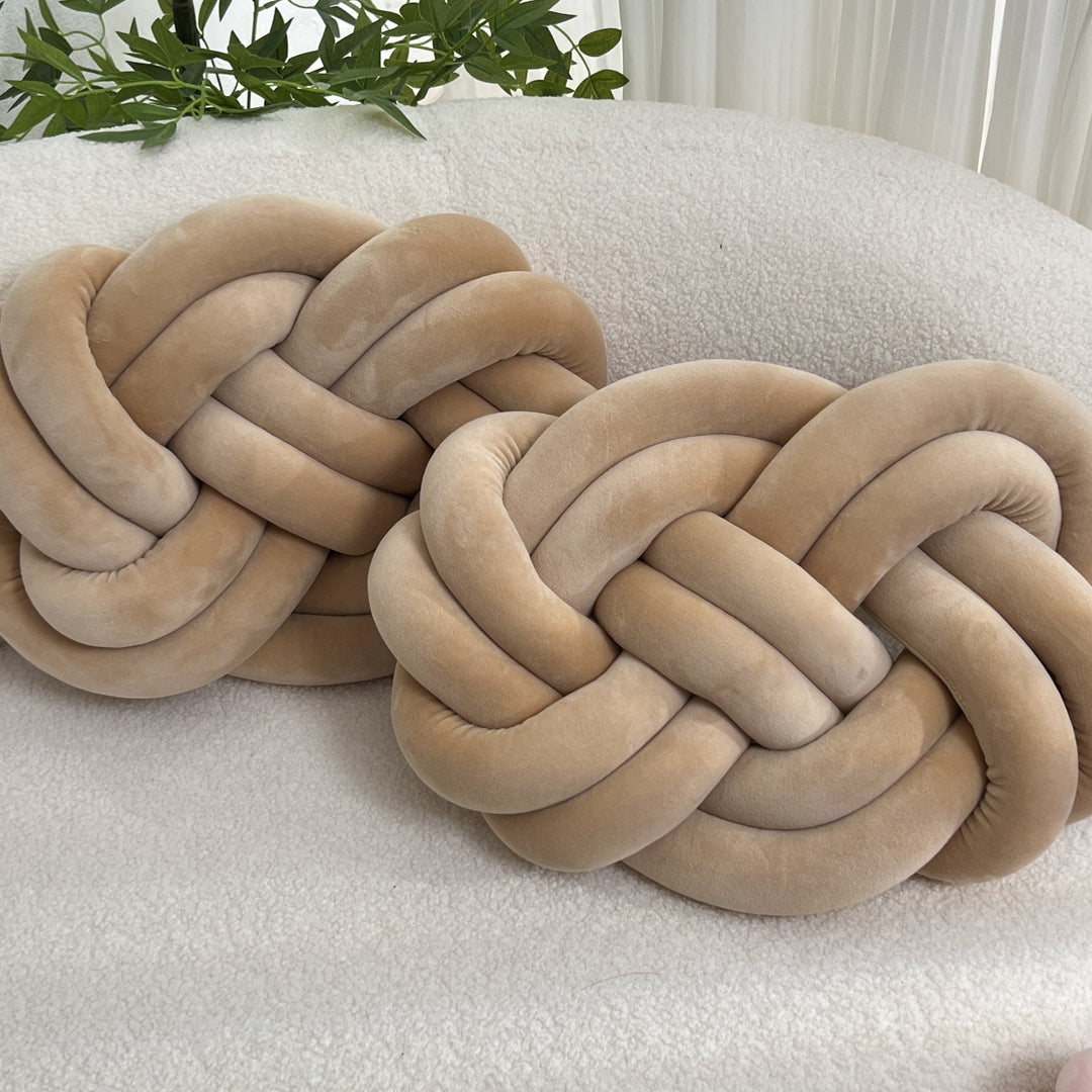 CozyPlush Set mit 2 Plüsch Dekokissen – Weiche Eleganz für Ihr Zuhause