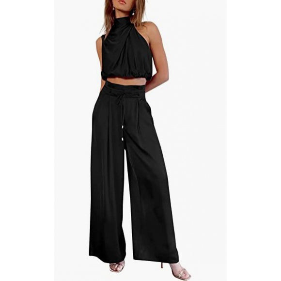 Léna Sommerset für Frauen Ärmelloses Top und Hose mit weitem Bein
