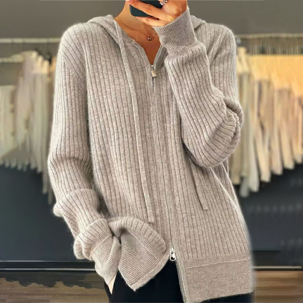 AutumnTrend® - Sophie Cozy schlichter Kapuzenpullover