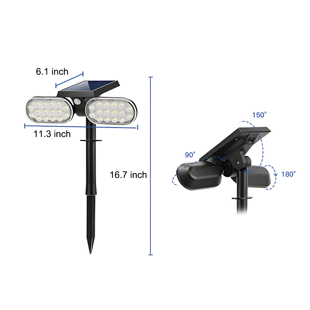 Luma moderne Solar-LED-Strahler