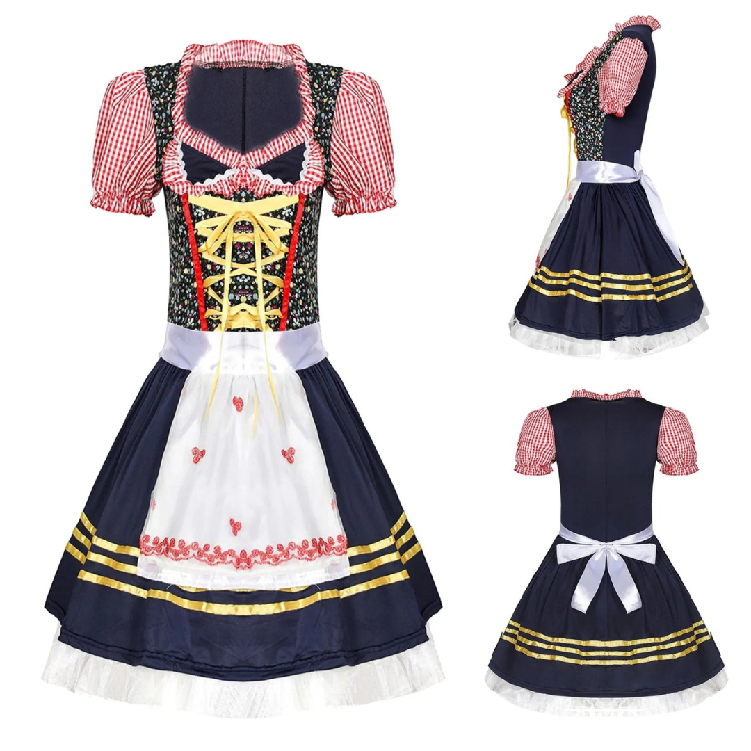 Sibylle | Damen Elegantes Oktoberfest Dirndl Kleid | 2024