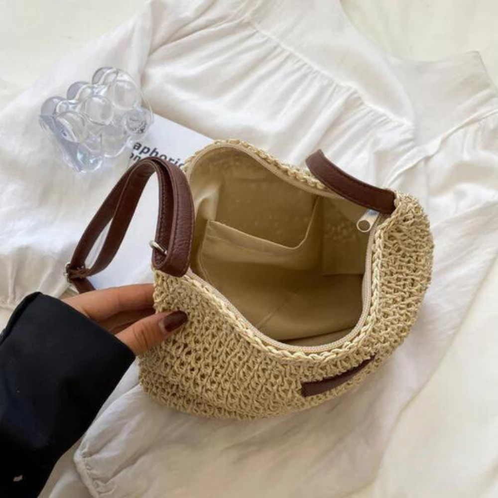 Emily - Bohemian Garn Schultertasche für einen unkonventionellen Stil