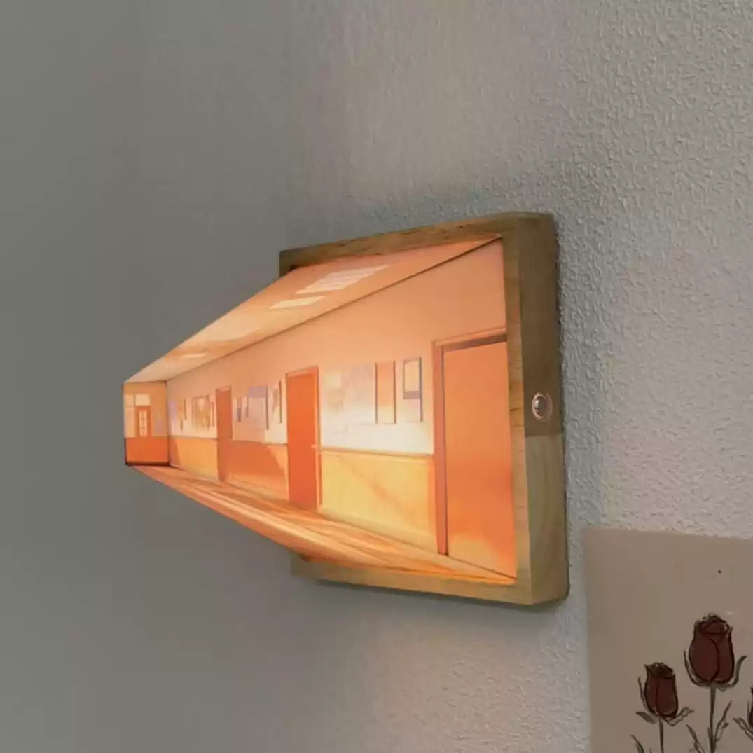 ArtGlow - 3D optische Illusions-Wandlampe