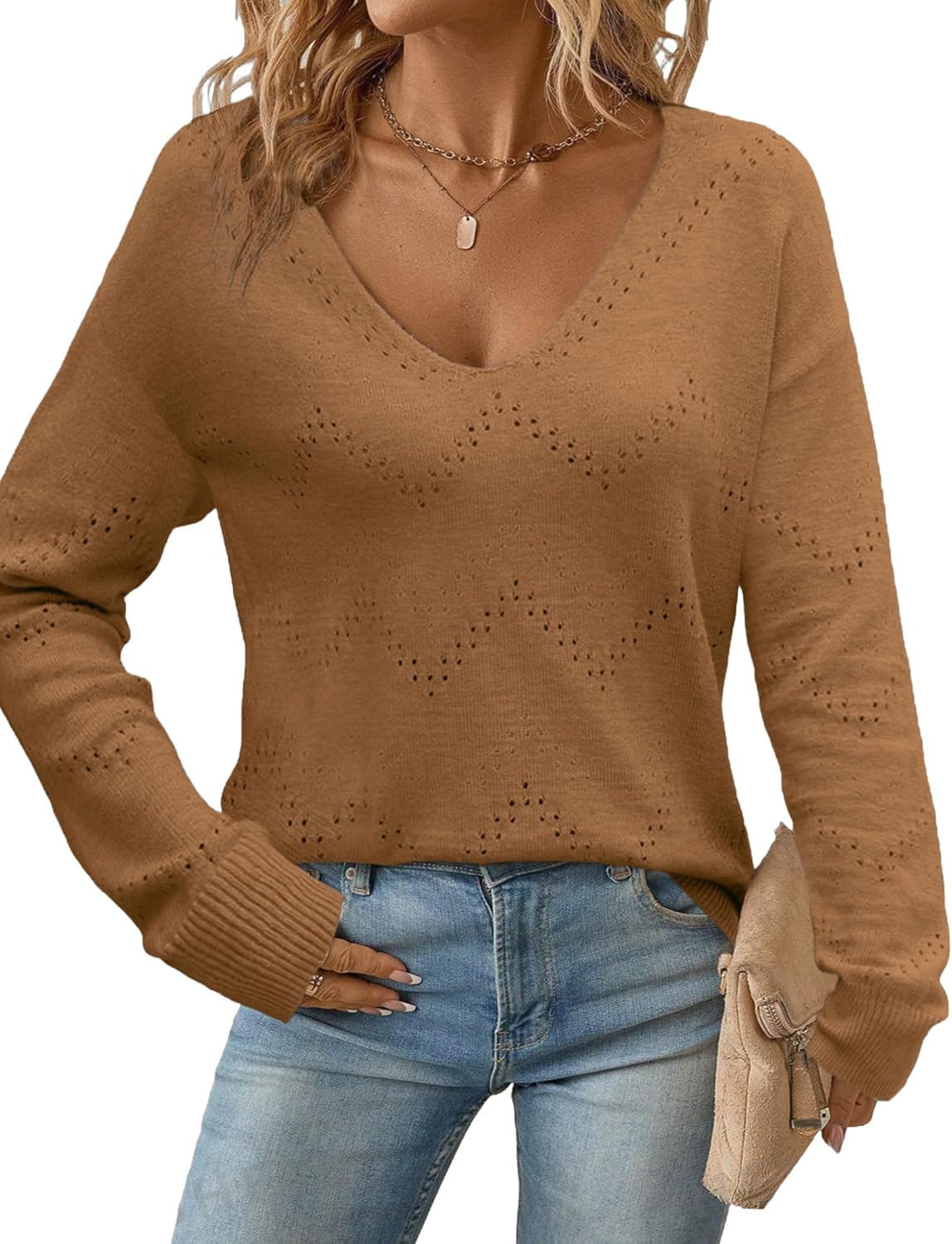 Lily's Eleganter Off-Shoulder Pullover