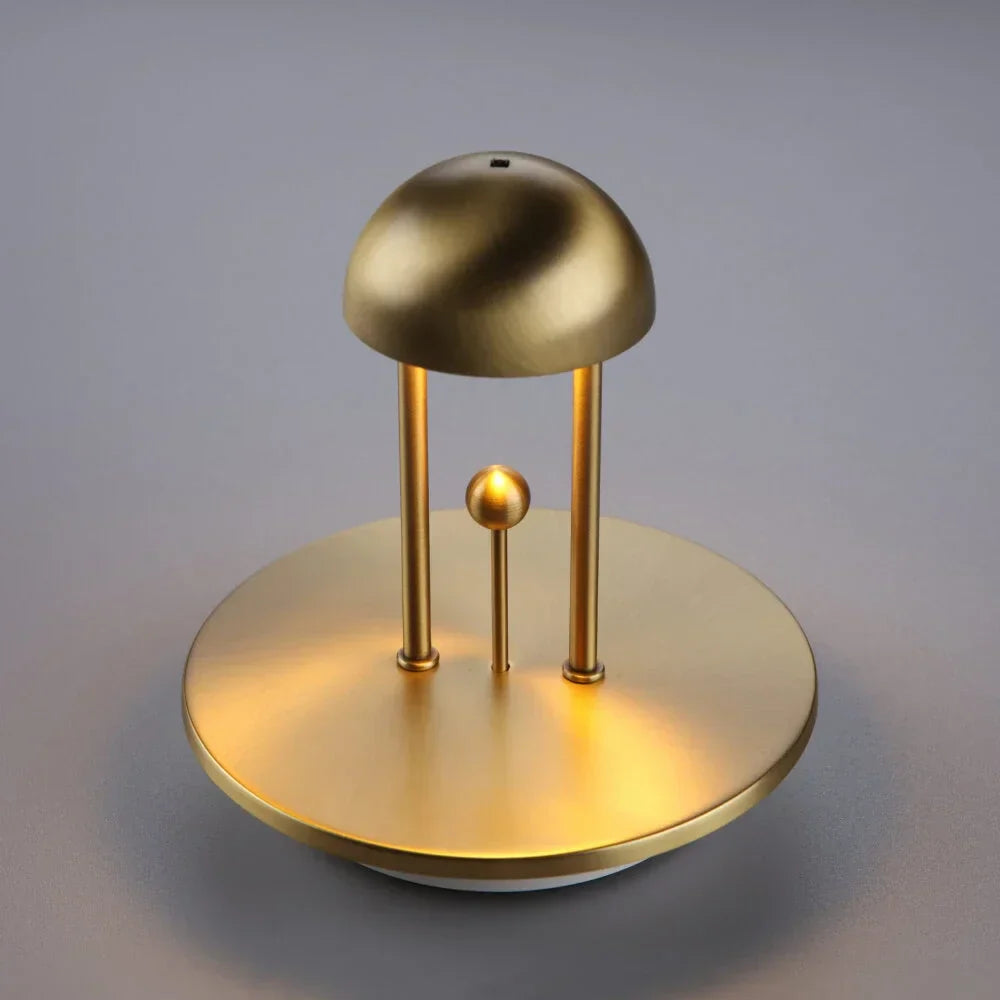 LumaDome Minimalistische Tischlampe – Elegantes Kuppeldesign