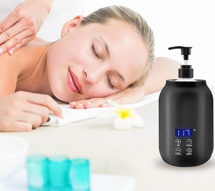 ThermaTouch - Tragbarer elektrischer Massageölwärmer mit Touch-Control