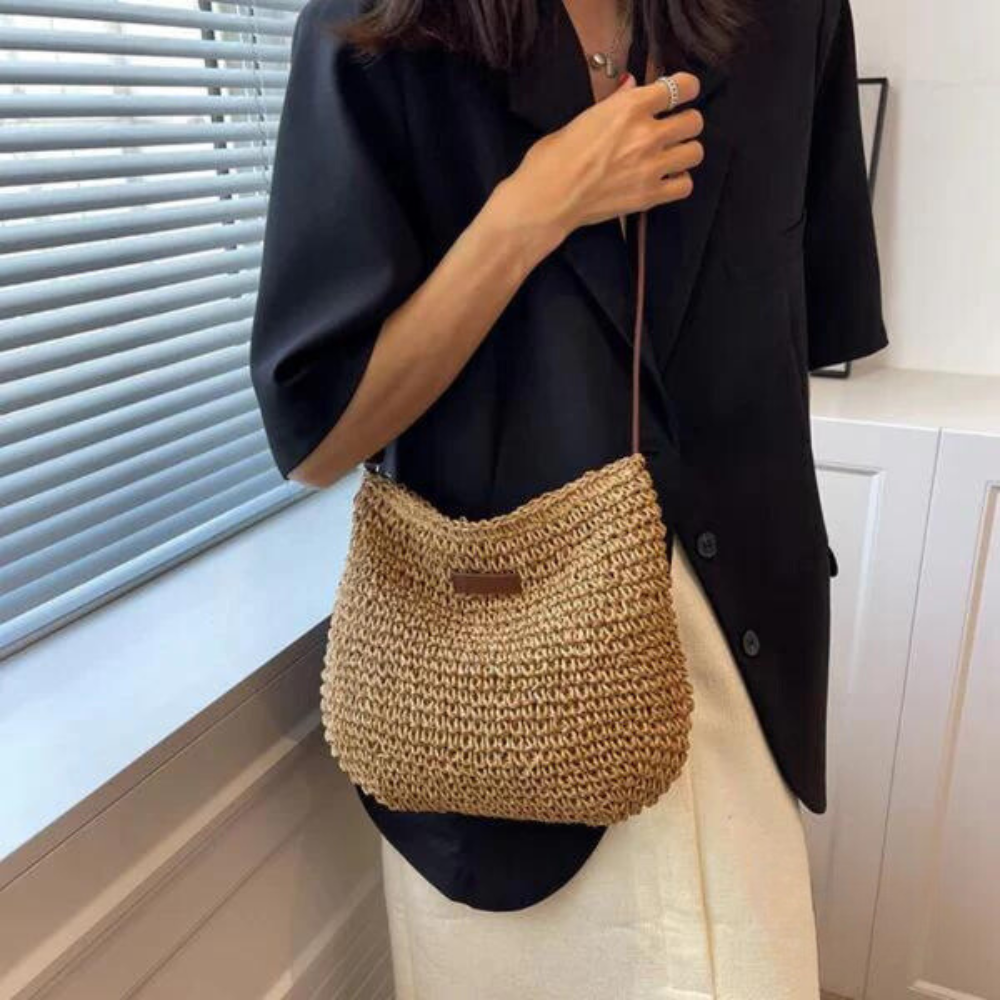 Emily - Bohemian Garn Schultertasche für einen unkonventionellen Stil
