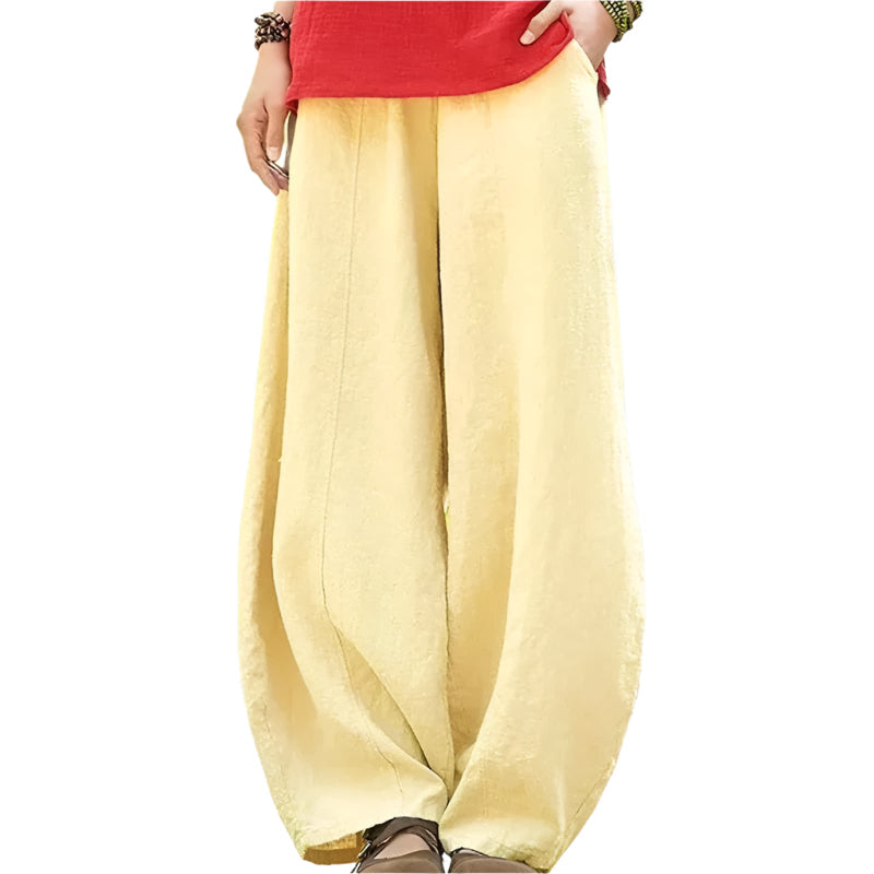 Lina Relaxed Weite-Hosen mit Taschen