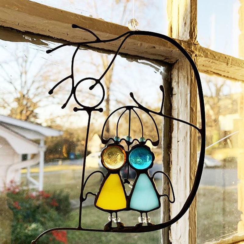 LumiJoy Dekorativer Sonnenfänger – Legende Fensterhänger
