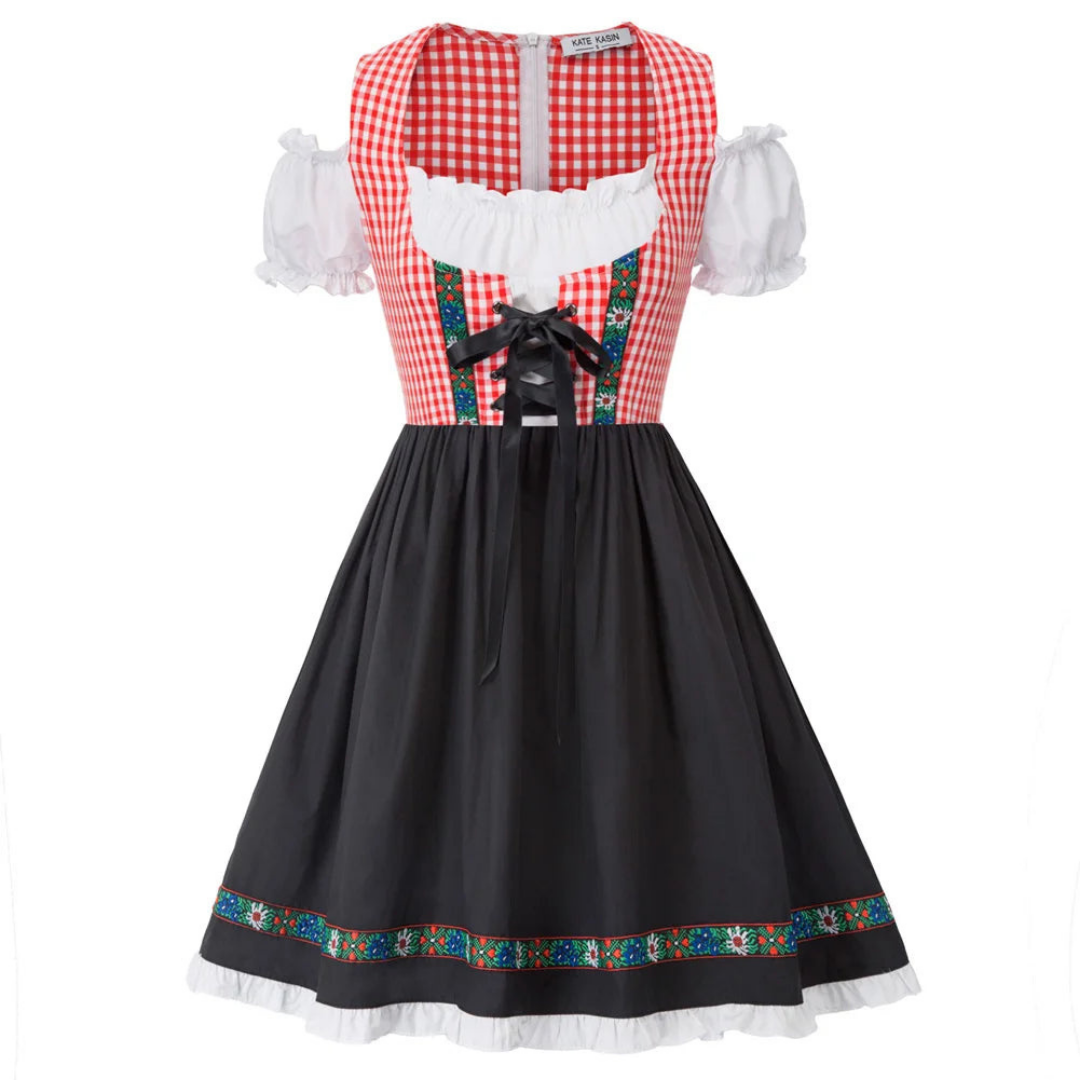 Tabea | Damen Rüschen Oktoberfest Dirndl Kleid | 2024