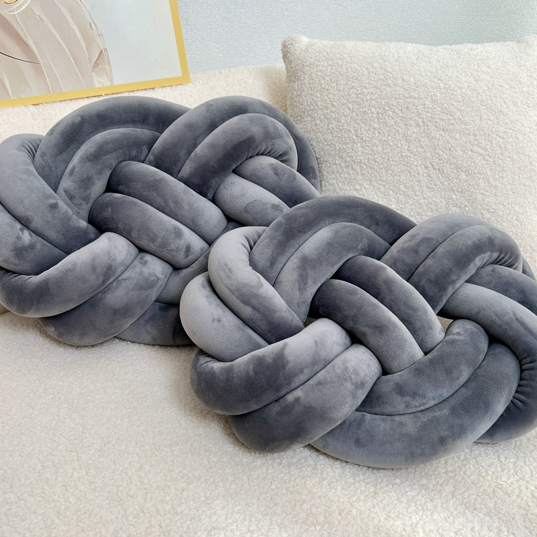 CozyPlush Set mit 2 Plüsch Dekokissen – Weiche Eleganz für Ihr Zuhause