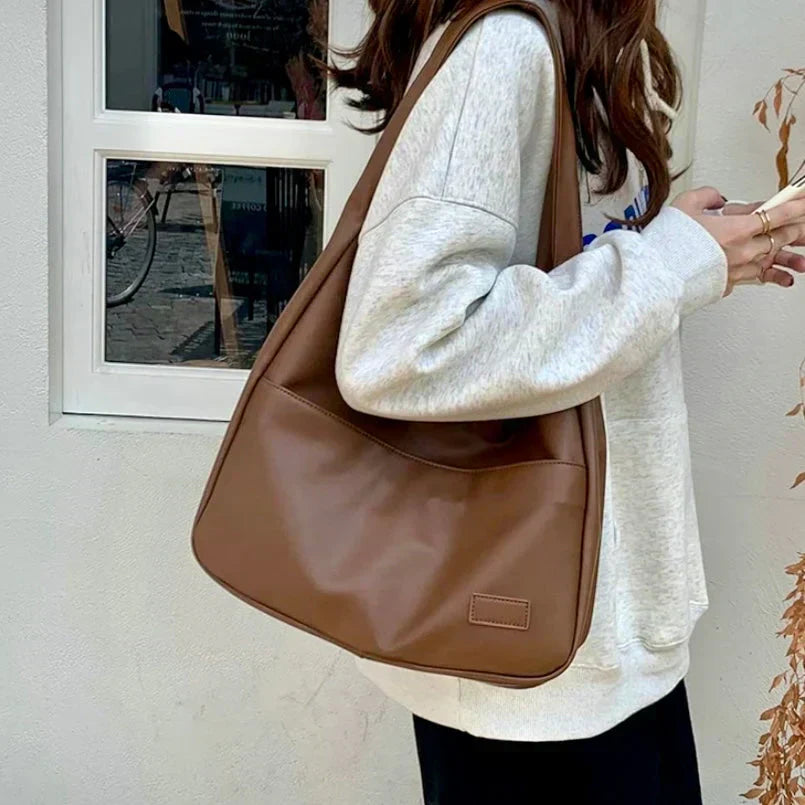 Ida - Zeitlose Hobo-Tasche aus Leder für mühelosen Eleganz