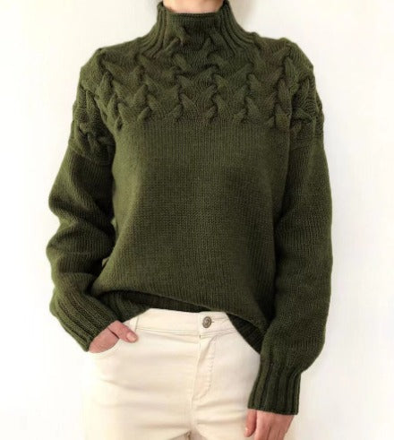 Yvonne - Eleganter kabelstrickpullover