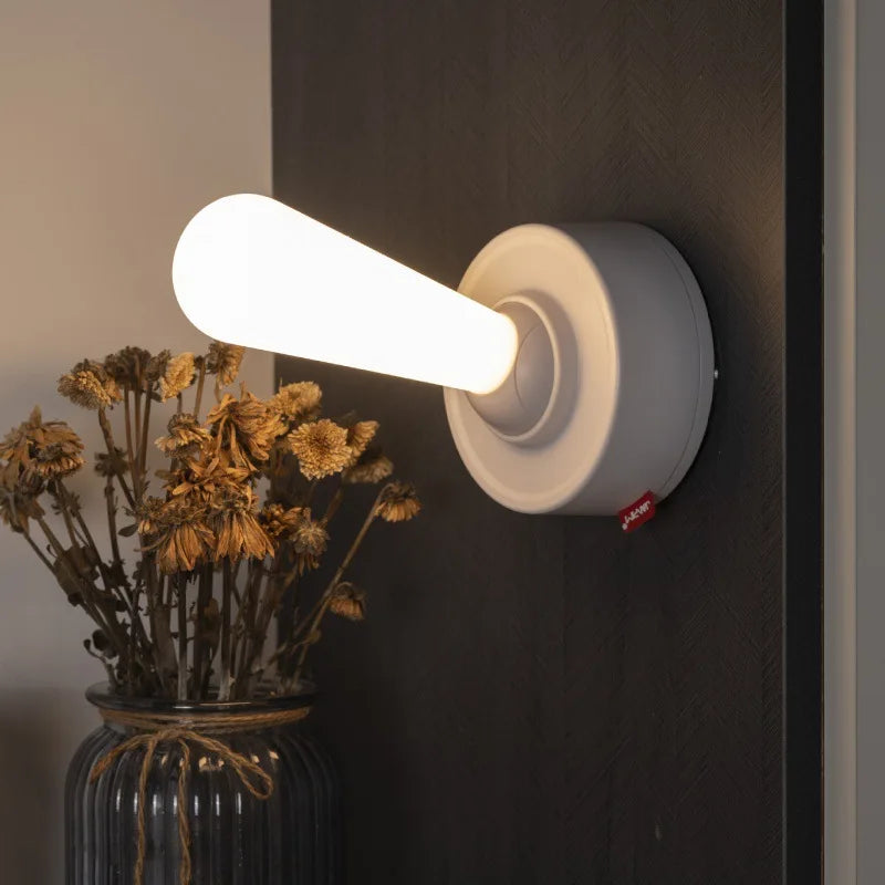 SmartLight - Stilvolle wiederaufladbare tragbare und drahtlose Wandlampe