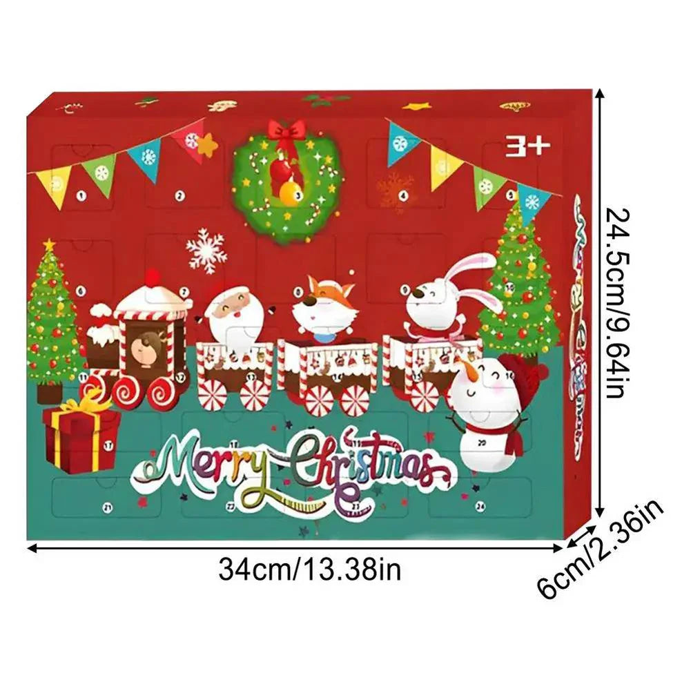 Plüschtiere mit Min Tieren Weihnachts-Adventskalender