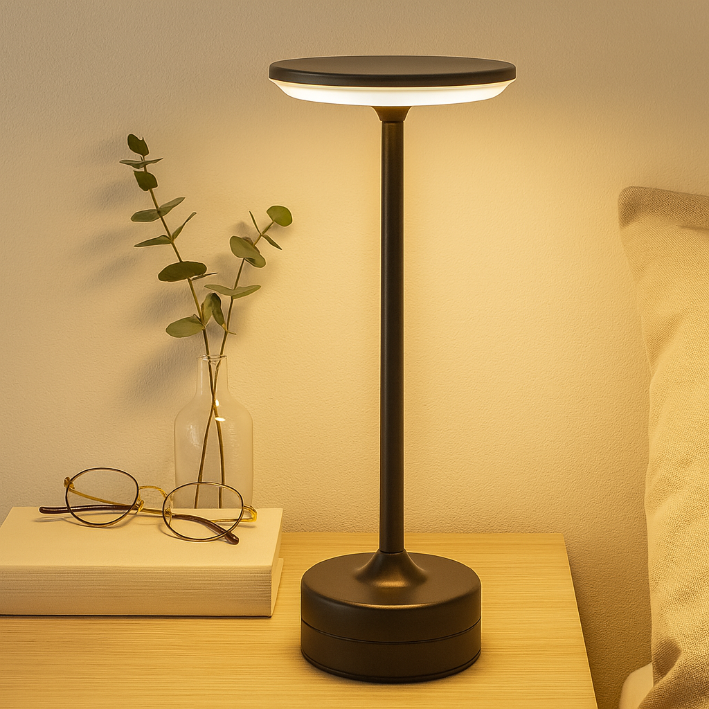 AetherBeam | Wiederaufladbare Touch-Lampe