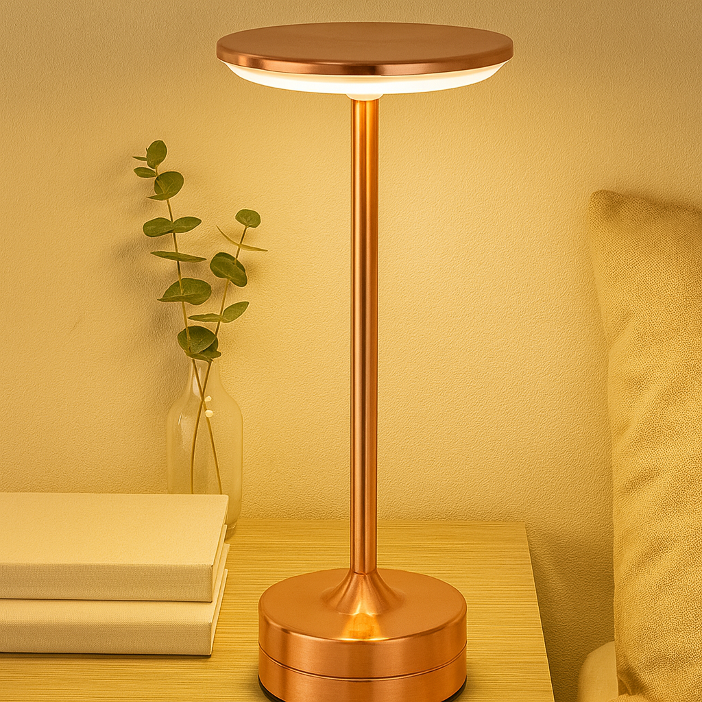 AetherBeam | Wiederaufladbare Touch-Lampe