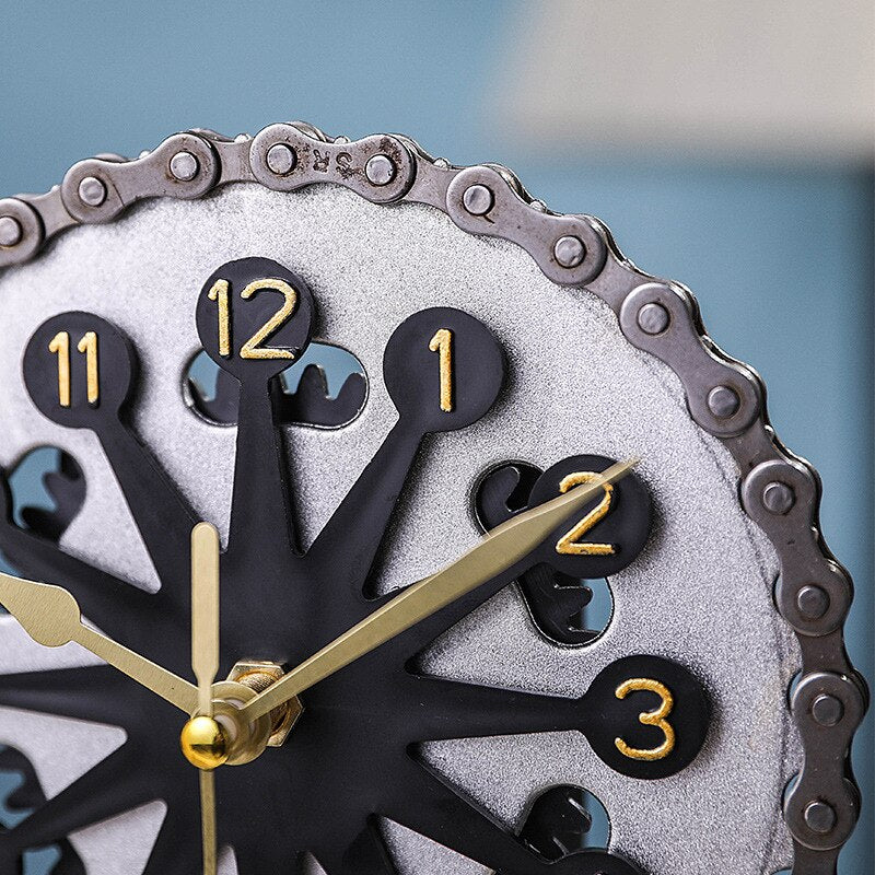 Unikt Rotierendes Zahnrad Spin Uhr