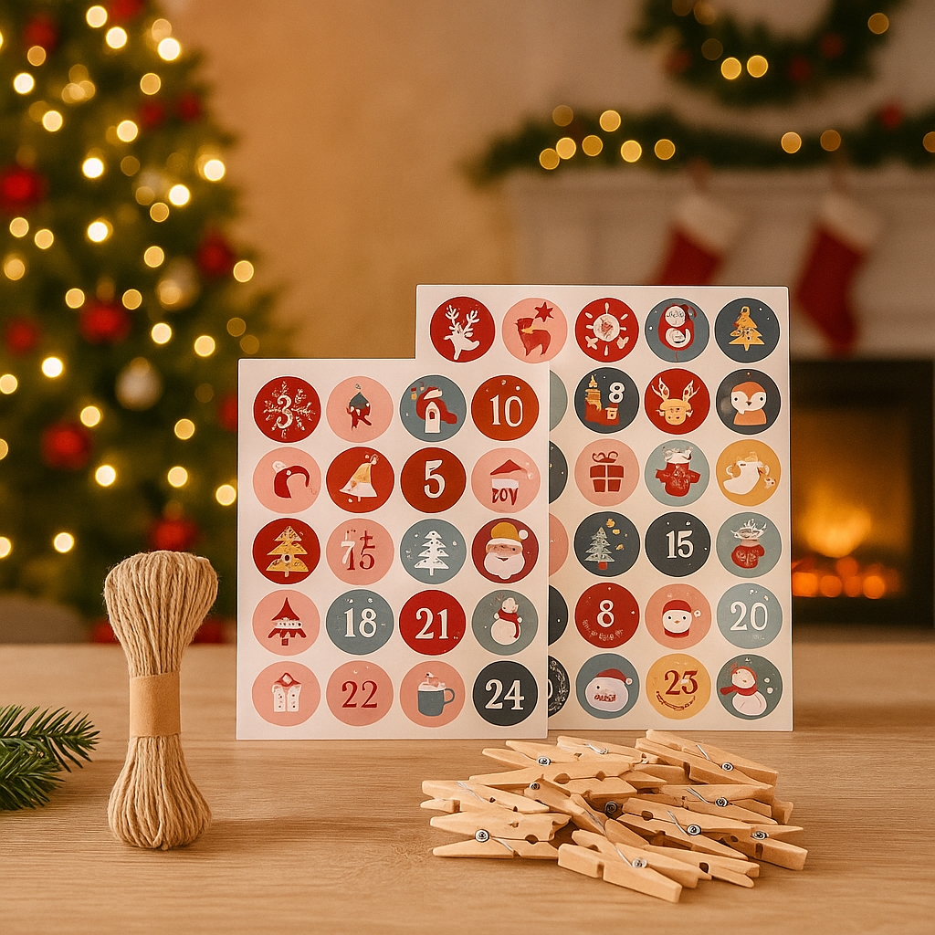 Aurum | Elegante Weihnachts-Countdown-Taschen