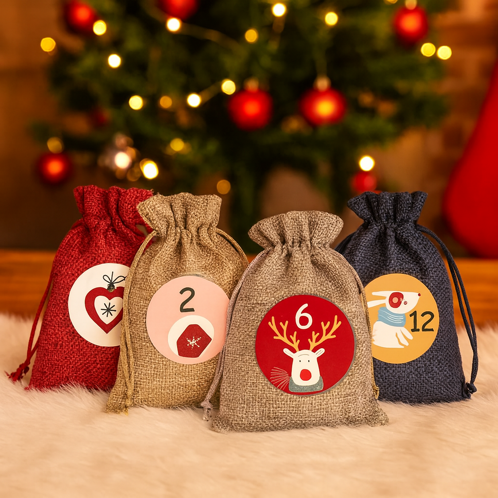 Aurum | Elegante Weihnachts-Countdown-Taschen