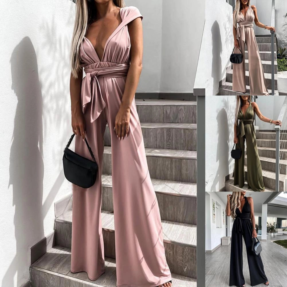 Ellie - Fließende Palazzo-Hosen und Jumpsuit quer und längs