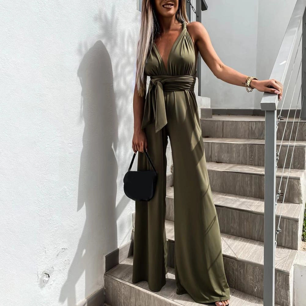 Ellie - Fließende Palazzo-Hosen und Jumpsuit quer und längs