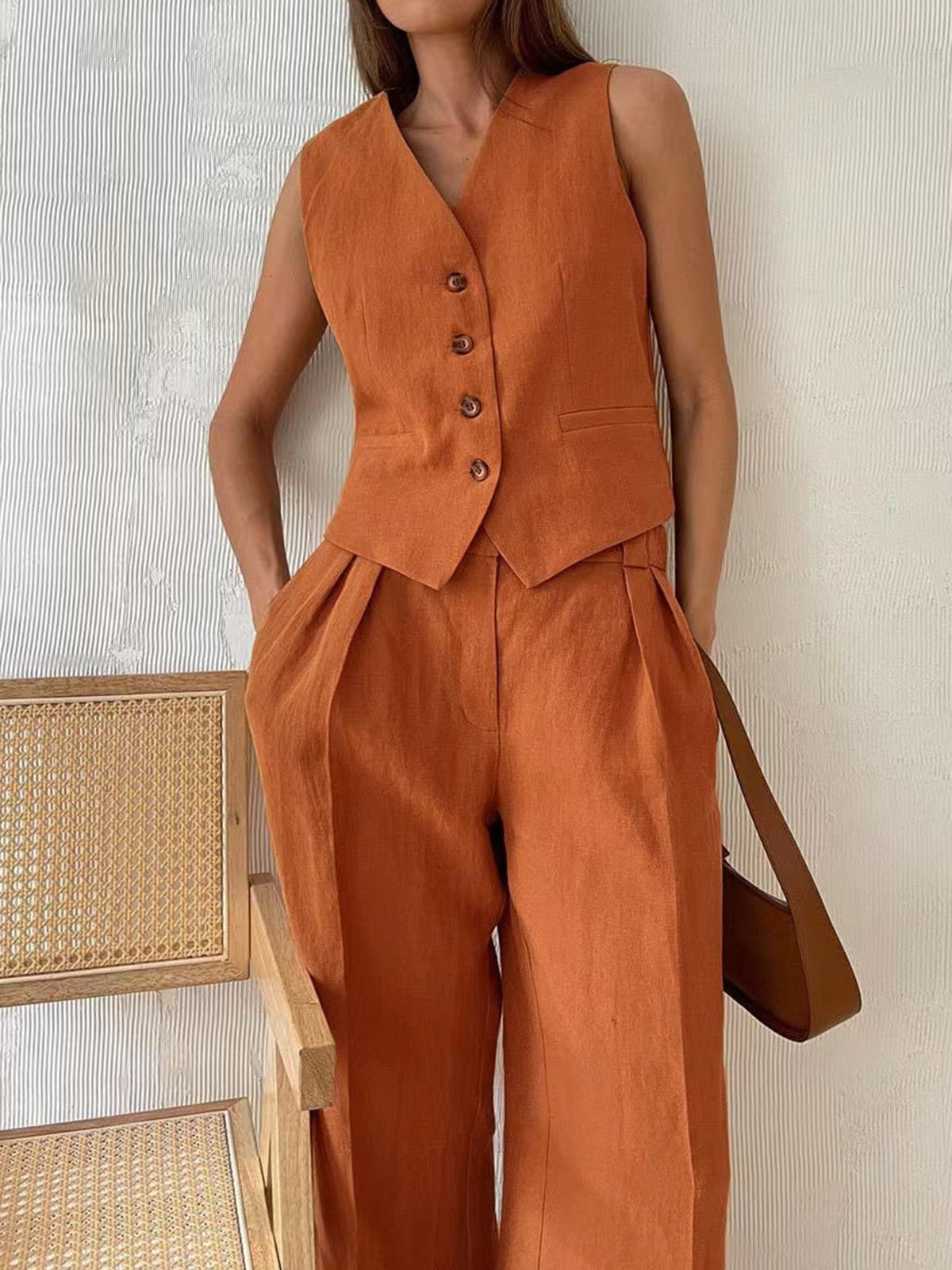 Alina Sommer Chic Zweiteiliges Set