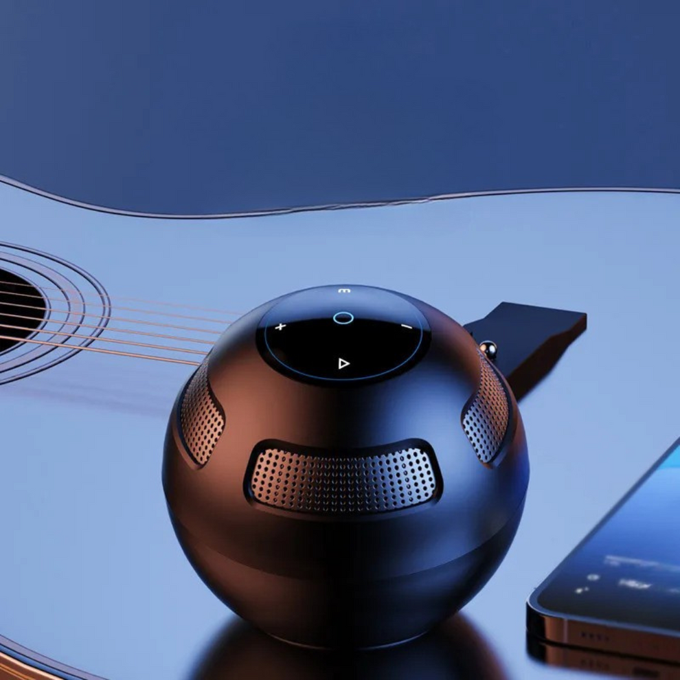 AudioSphere – 360° kabelloser Lautsprecher mit tiefem Bass
