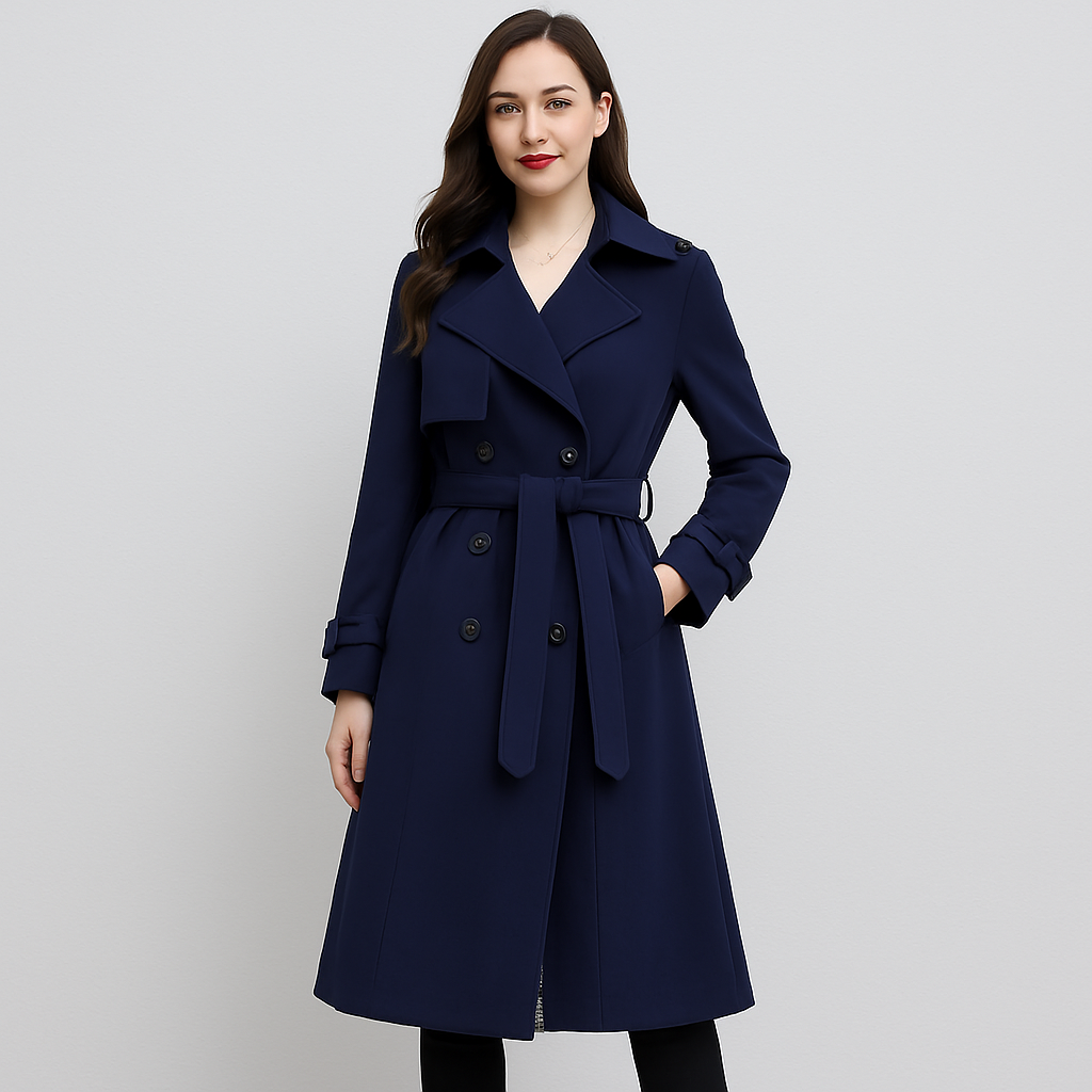 Beatrice | Zeitloser Trenchcoat mit Gürtel