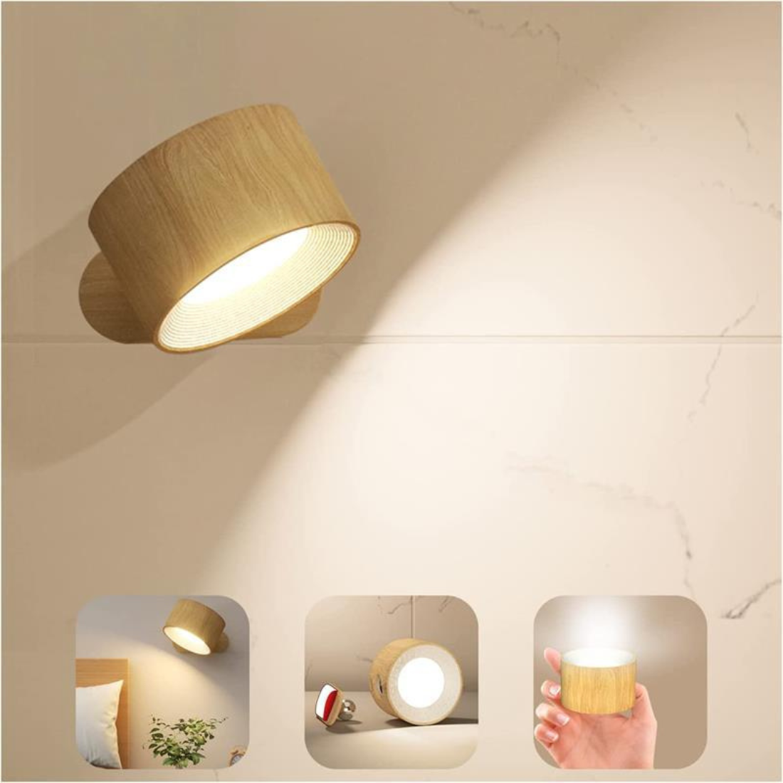 Illuminate - Einstellbare wandmontierte LED-Leuchte