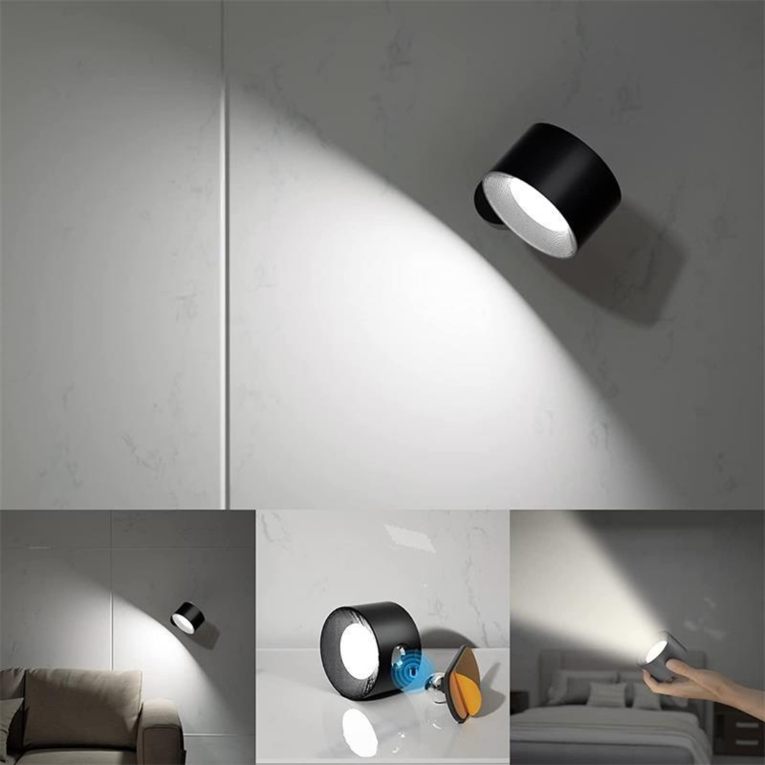 Illuminate - Einstellbare wandmontierte LED-Leuchte