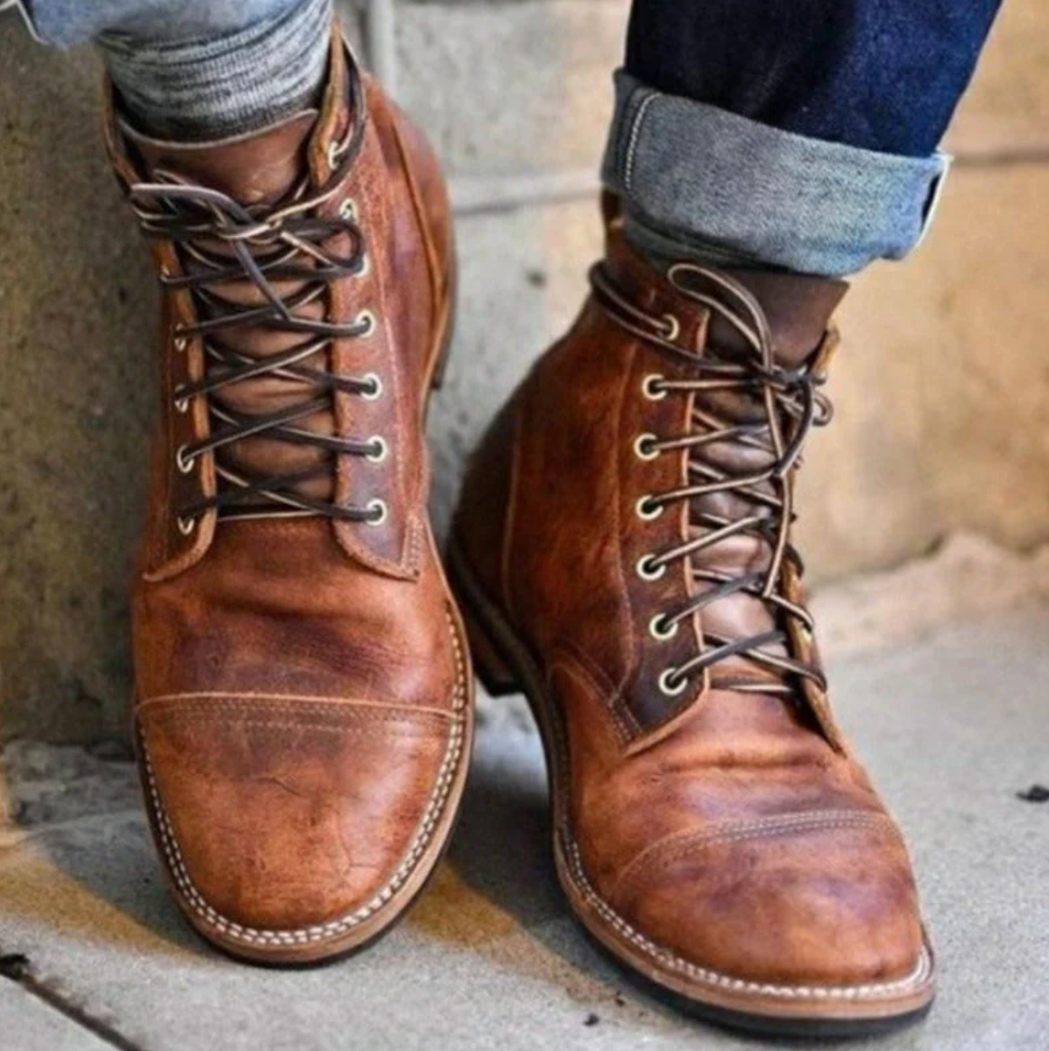 Maxwell komfortable Schlittschuh-Ankle Boots mit sicherem Halt