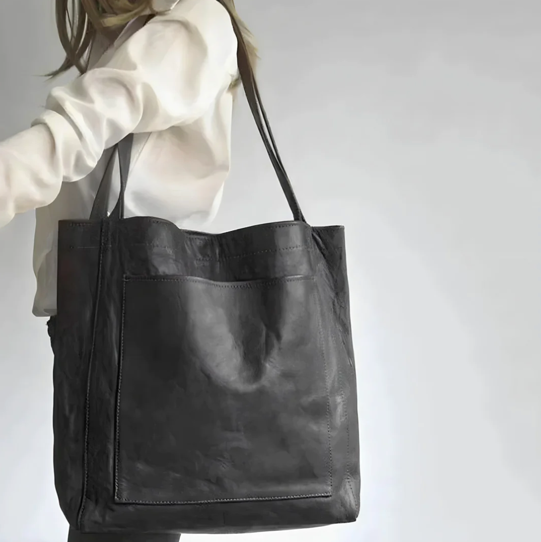Handgefertigte elegante Ledertasche