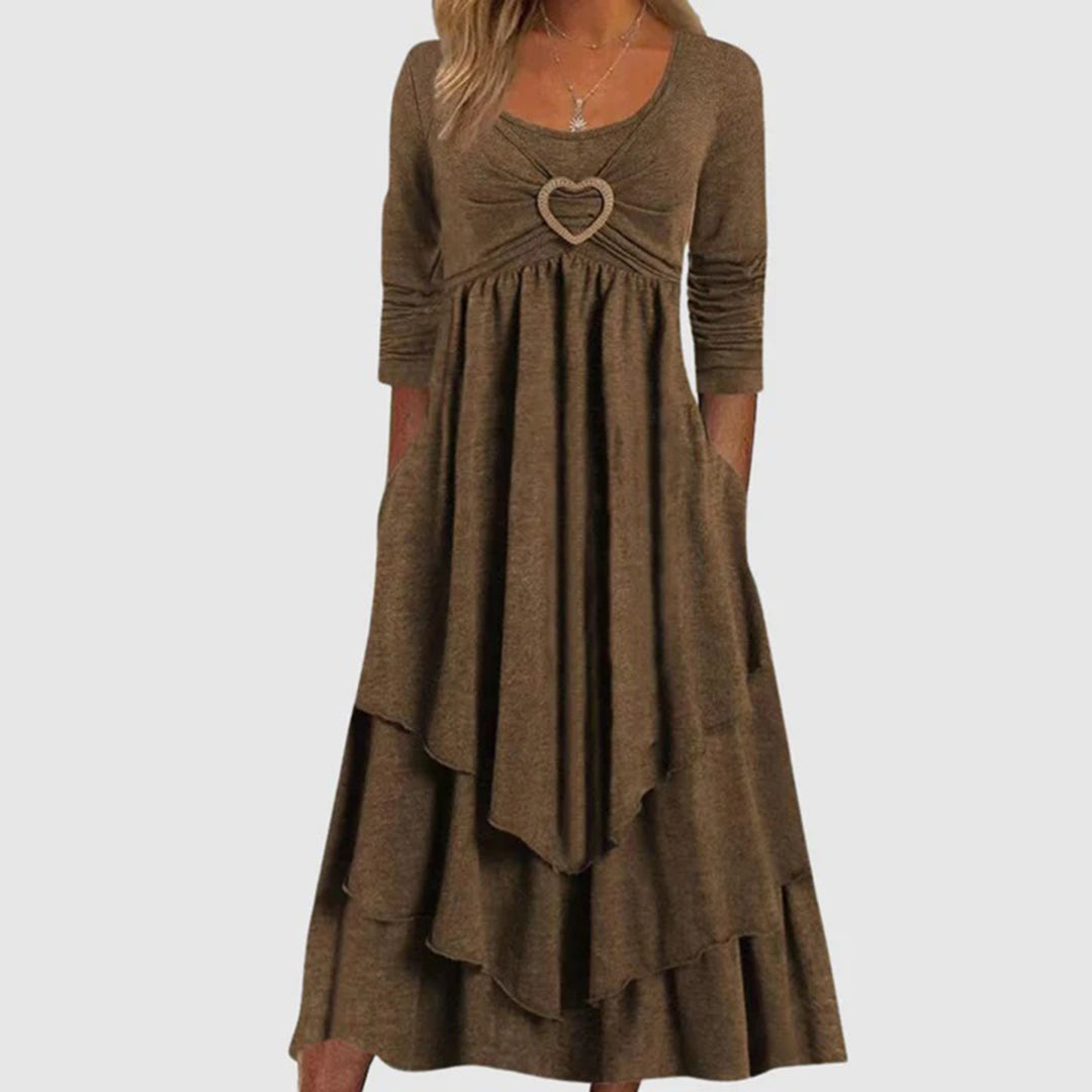 Juliza - Langes lässiges Kleid