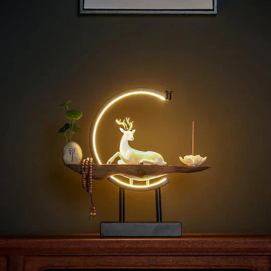 Glow - Elegante von Rehen inspirierte Räucherlampe