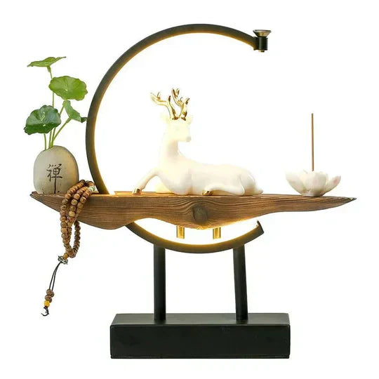 Glow - Elegante von Rehen inspirierte Räucherlampe