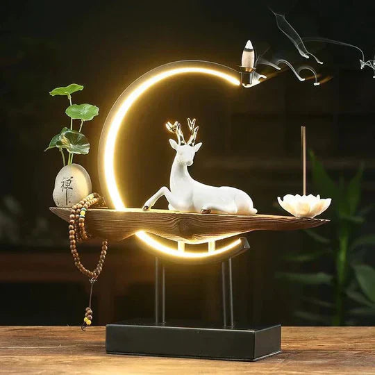 Glow - Elegante von Rehen inspirierte Räucherlampe