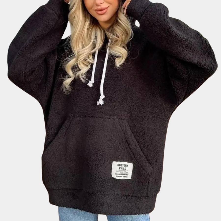 Amanda lässiger Langarm-Hoodie