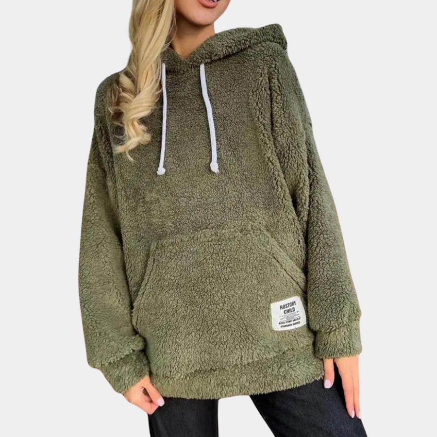 Amanda lässiger Langarm-Hoodie