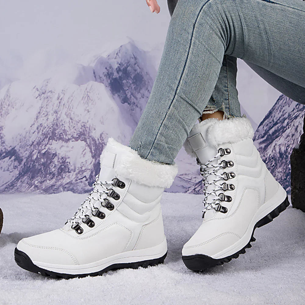 Luna Gemütliche Winterstiefel mit Pelzfutter und rutschfester Sohle