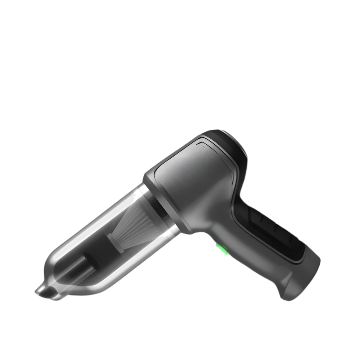 DualFlow Staubsauger – Tragbarer 2-in-1 Staubsauger- und Luftkompressionssystem