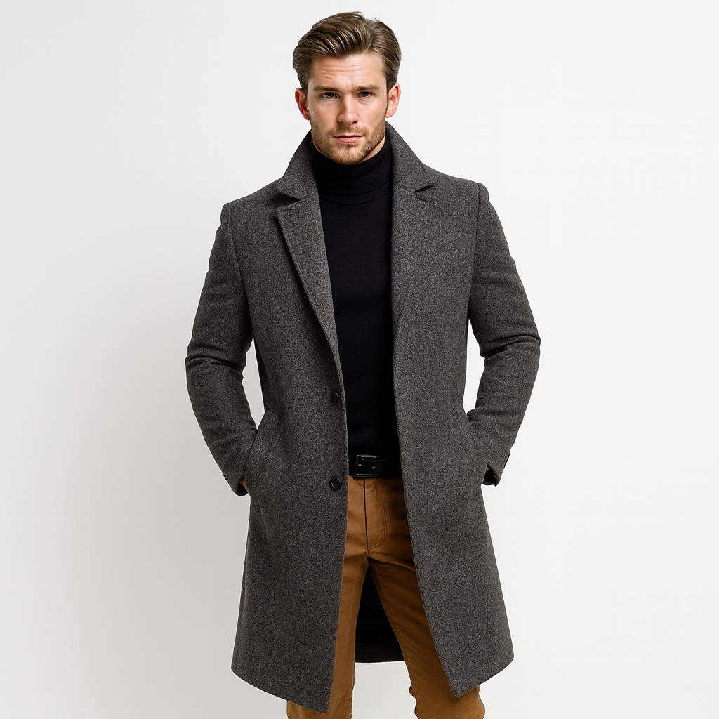 Caleb | Hochwertige Wolljacke