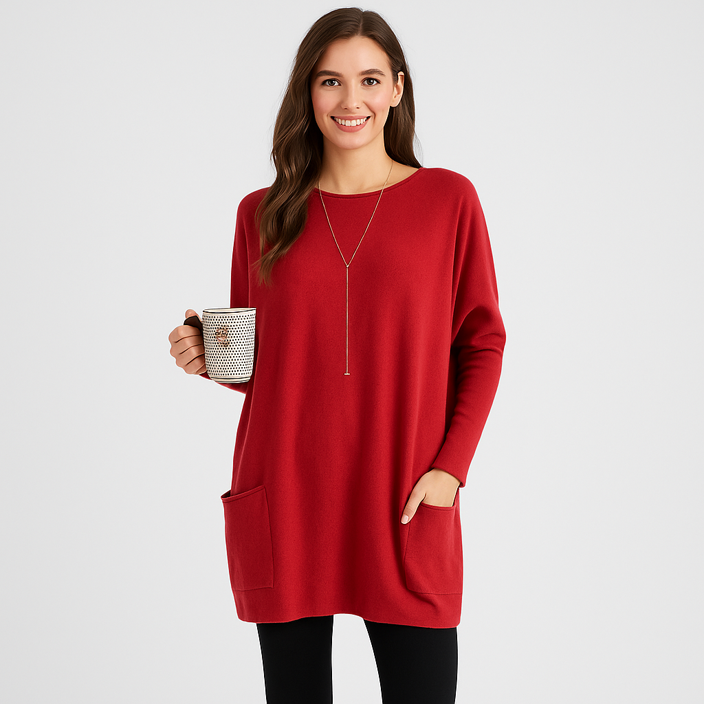 Cassandra | Alltags-Pullover mit Tasche