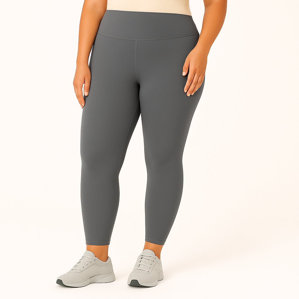 Yoga-Leggings mit hohem Bund für Damen – schweißableitende und dehnbare Sportbekleidung