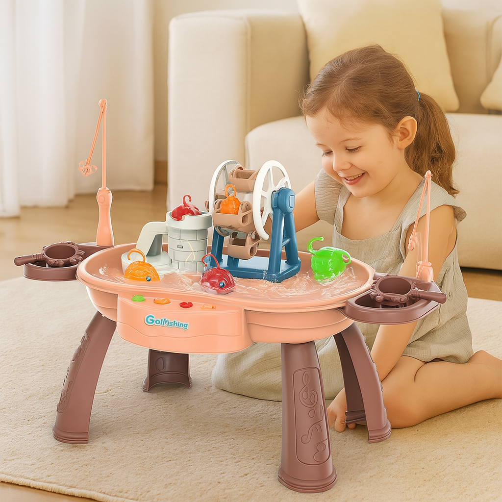 Tots’n’Trout - Multifunktionale Fischspielplattform für Kinder Montessori-Spielzeug
